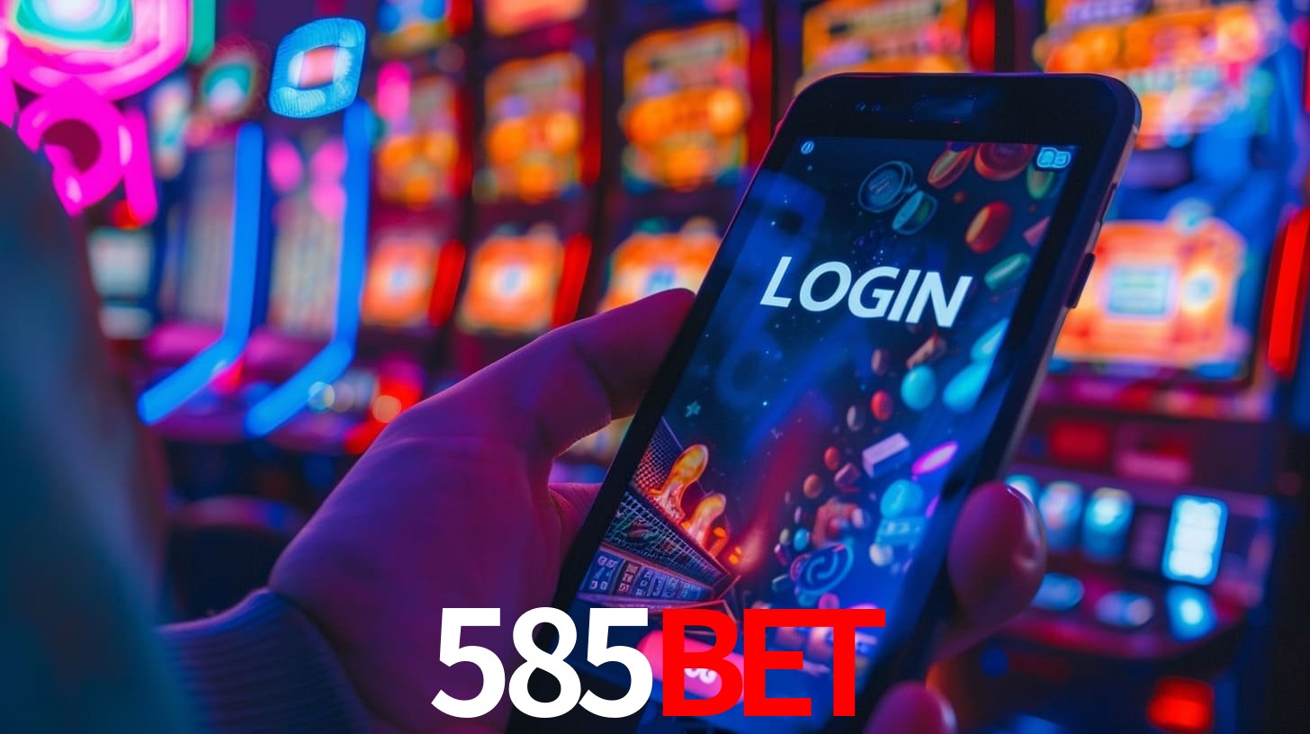 Interface do App 585bet